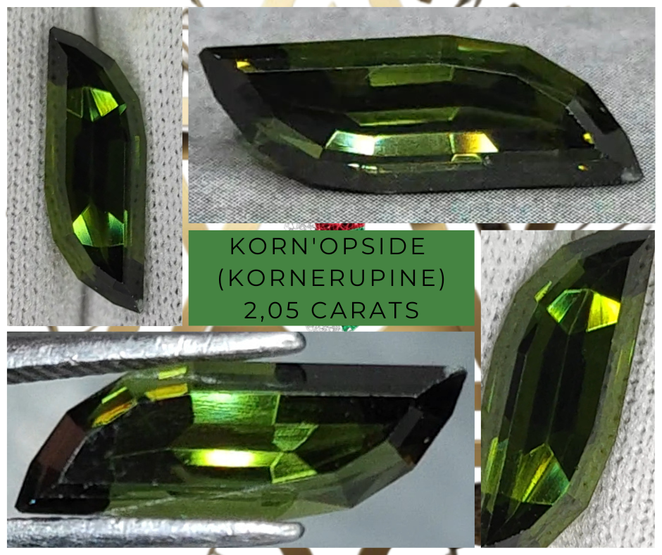 Rare and endemic Kornerupine from 🇲🇬